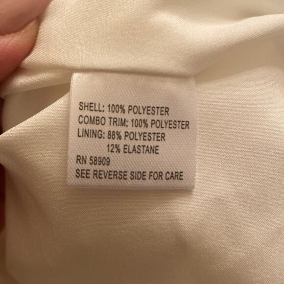 NWT Gianni Bini Midori Floral Print Chiffon Dress, size 12 - Picture 13 of 15